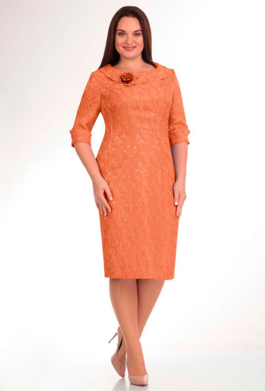 Dress Lady Line 263 orange