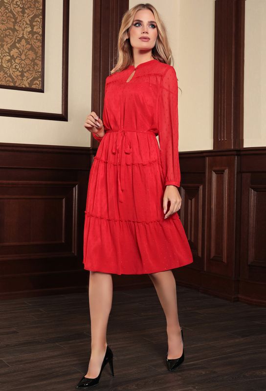 Dress Bazalini 3784 red