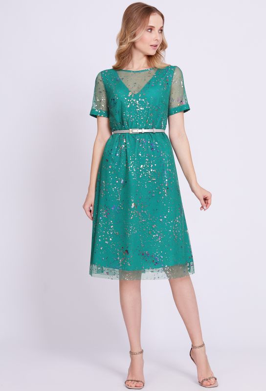 Dress Bazalini 4747 green