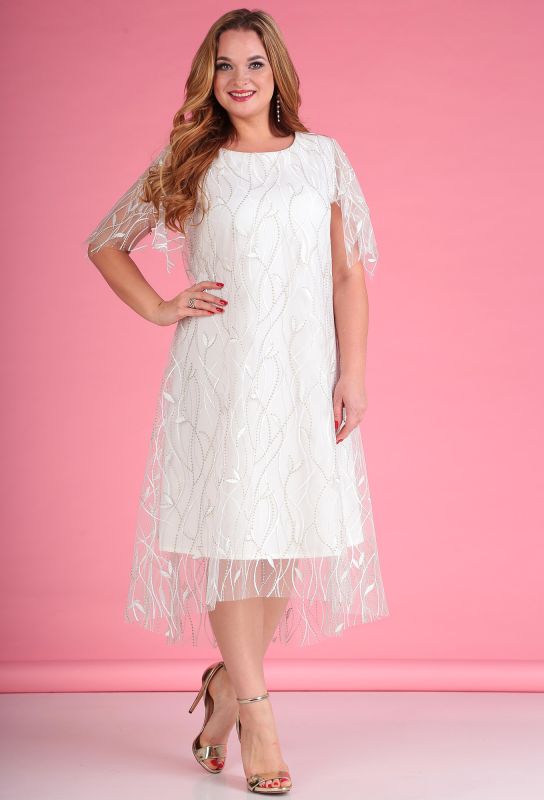 Dress Anastasia Mak 509 white