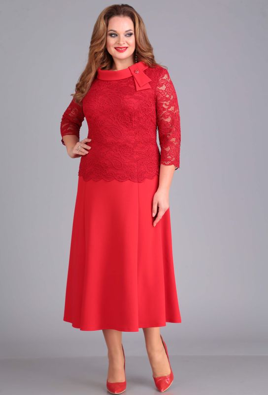 Dress Anastasia Mak 665 red